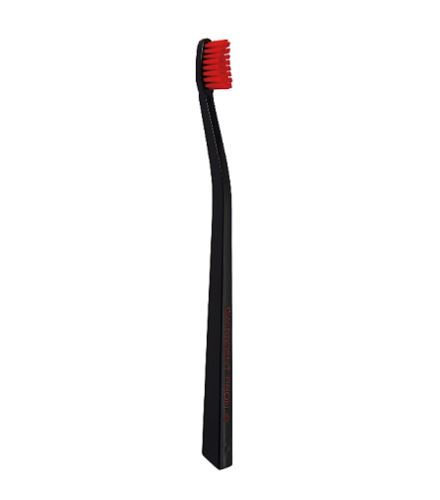 Swissdent Profi Colours zubní kartáček soft-medium Black & Red