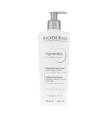 Bioderma Pigmentbio Foaming Cream čisticí krém proti tmavým skvrnám 500 ml