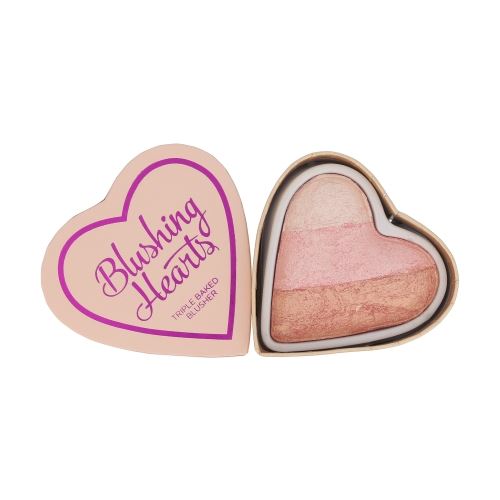 Makeup Revolution London I Love Makeup Blushing Hearts 10g - Iced Hearts