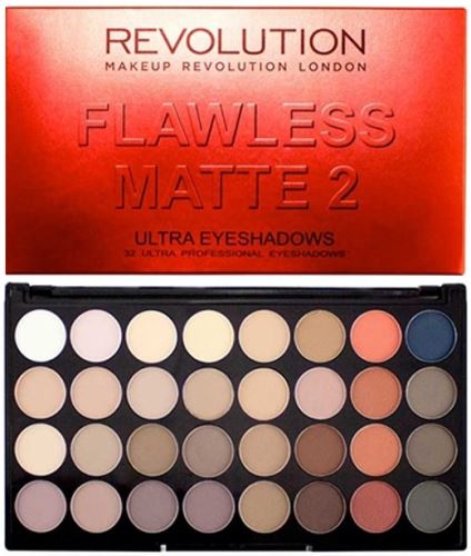 Makeup Revolution London Flawless Matte eyeshadow palette 20 g