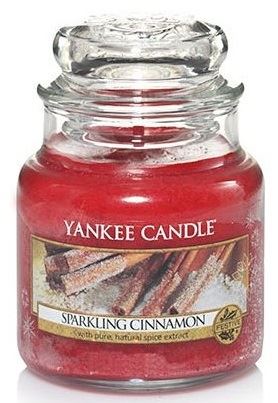 Yankee Candle Sparkling Cinnamon vonná svíčka 104 g