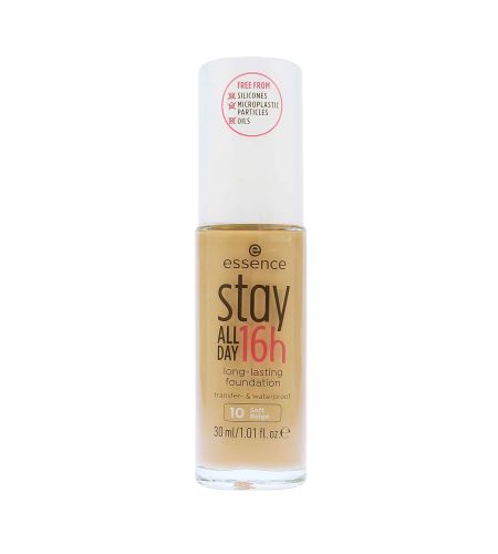 Essence Stay All Day 16h dlouhotrvající make-up 10 Soft Beige 30 ml