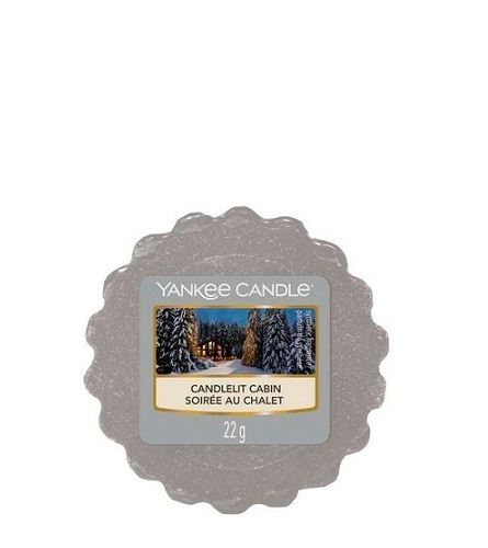 Yankee Candle Candlelit Cabin vonný vosk 22,7 g