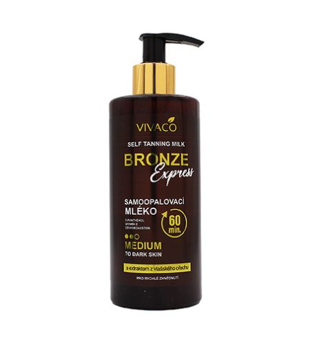 Vivaco Bronze Express Medium Selbstbräunungslotion 300 ml