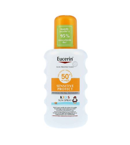 Eucerin Sun Kids Sensitive Protect ochranný sprej pro děti SPF 50+ 200 ml