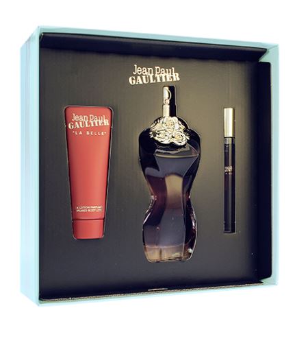Jean Paul Gaultier La Belle dárková sada pro ženy parfémovaná voda 100 ml + sprchový gel 75 ml + parfémovaná voda 10 ml
