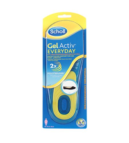 Scholl GelActive Everyday gelové vložky do bot pro ženy 1 pár