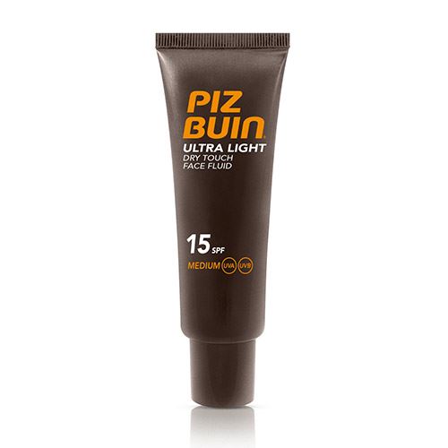 Piz Buin Ultra Light Dry Touch Face Fluid SPF15 sunscreen cosmetics for women 50 ml