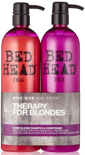 Tigi Bed Head Dumb Blonde gift set for women 750 gift set