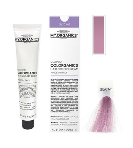 MY.ORGANICS Colorganics barva 100 ml Glycine