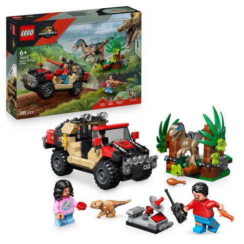 LEGO® Jurassic World  76972 Únik před raptorem v terénním autě