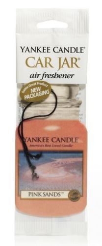 Yankee Candle TAG classic Pink sands vonná visačka 1 ks