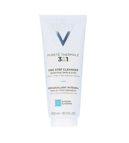 Vichy Purete Thermale odličovací emulze 3v1 pro citlivou pleť 300 ml
