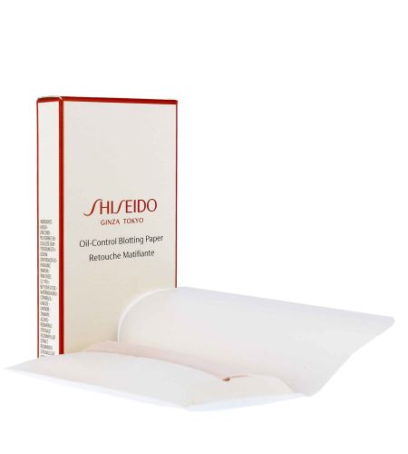 Shiseido Ginza Tokyo Oil Control Blotting Paper papírky na zmatnění pro mastnou a smíšenou pleť 100 ks