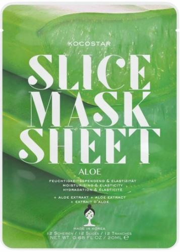 Kocostar Slice Mask moisturizing and firming sliced mask for women 20 ml