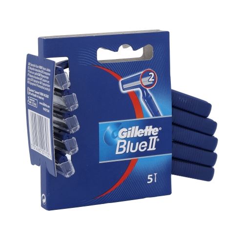 Gillette Blue II disposable razor 5pcs for men