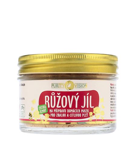Purity Vision Růžový jíl pro zralou a citlivou pleť 175 g