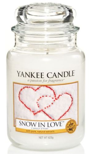 Yankee Candle Snow In Love vonná svíčka 623 g
