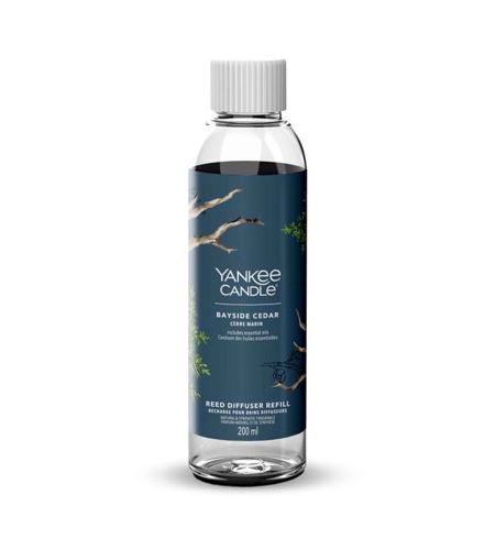 Yankee Candle Bayside Cedar signature náplň do vonného difuzéru 200 ml