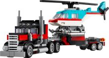 LEGO® Creator 3 v 1 31146 Náklaďák s plochou korbou a helikoptéra (2)