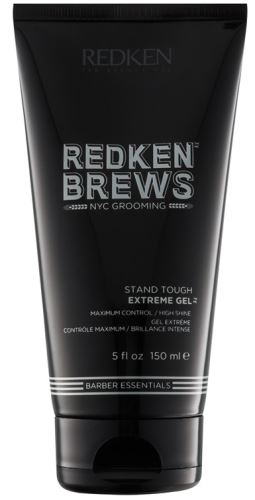 Redken Brews extra strong gel for firm and shiny hairstyles 150 ml