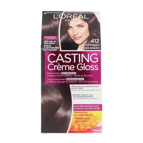 L'Oréal Paris Casting Creme Gloss hair color 412 Iced Cocoa