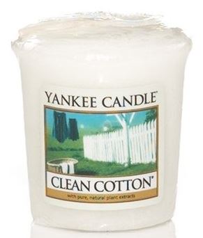 Yankee Candle Clean Cotton votivní svíčka 49 g