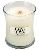 WoodWick White Tea &amp; Jasmine vonná svíčka s dřevěným knotem 85 g