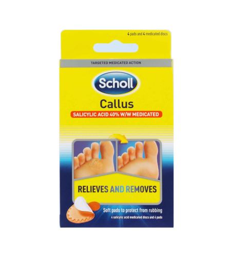 Scholl Callus Removal Pads 4pcs