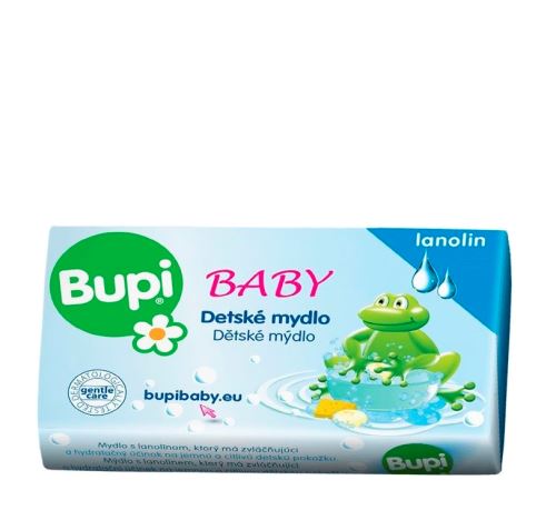 Bupi Baby Dětské mýdlo s lanolínem 100g
