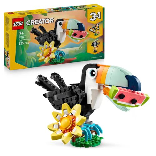 LEGO® Creator 3 v 1 31173 Divoká zvířata: Tropický tukan