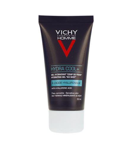 Vichy Homme Hydra Cool+ moisturizing skin gel with a cooling effect for men 50 ml