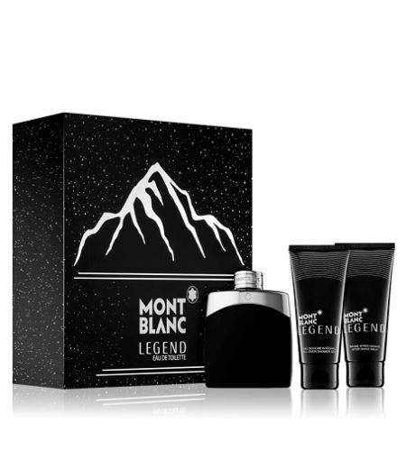 Mont Blanc Legend eau de toilette for men 100 ml + balzám po holení 100 ml + sprchový gel 100 ml gift set
