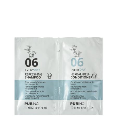 PURING 06 Everyday Refreshing Shampoo + Conditioner vzorek 10+10 ml