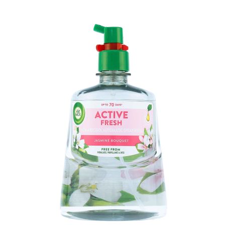 Air Wick Active Fresh Jasmínové květy náplň do automatického osvěžovače 228 ml