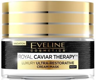 Eveline Cosmetics Royal Caviar anti-wrinkle ultra nourishing night cream-mask 50 ml
