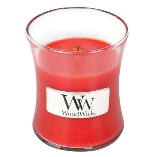 WoodWick Pomegranate vonná svíčka s dřevěným knotem 85 g