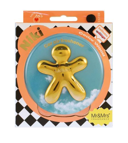 Mr&Mrs Fragrance Niki Cedar Wood vůně do auta