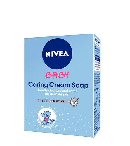 Nivea Baby tuhé krémové mýdlo 100g