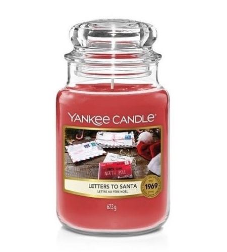 Yankee Candle Letters To Santa vonná svíčka 623 g