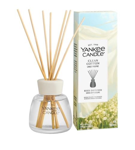 Yankee Candle Reed Clean Cotton Diffuser 100ml