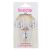 Linziclip Mini Hair Clip hair bands 3 ks Silver Metallic Floral