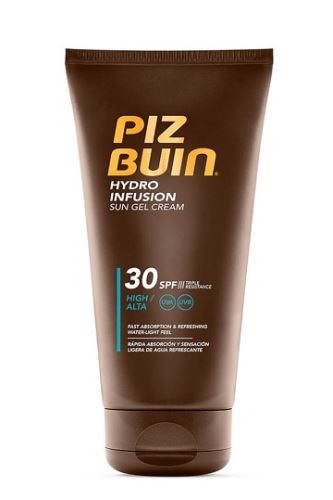 Piz Buin Hydro Infusion hydratační gelový krém na opalování SPF 30 150 ml