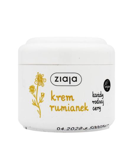 Ziaja Chamomile hydratační pleťový krém s výtažkem z květu heřmánku 100 ml