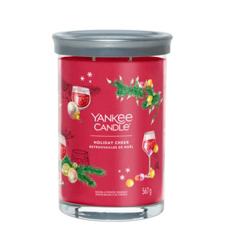 Yankee Candle Holiday Cheer signature tumbler velký 567 g