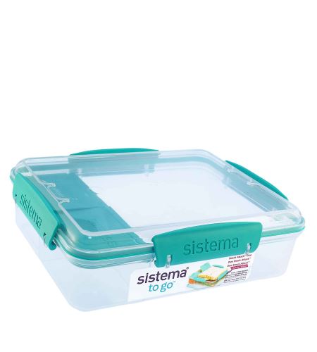 Sistema To Go Lunch Box Snack Attack Duo 975ml Mint
