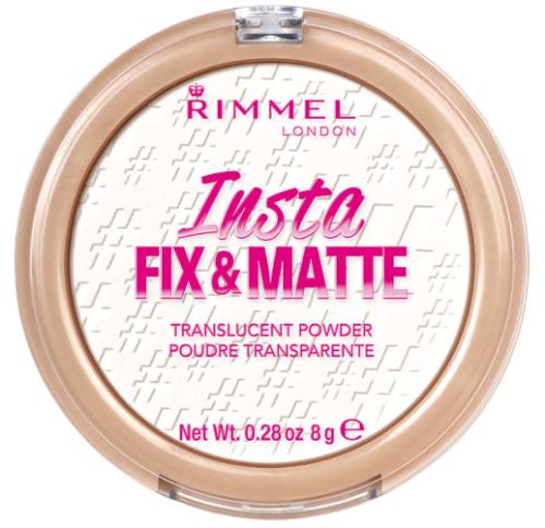 Rimmel Insta transparent powder with a matte finish 8 g 001 Translucent