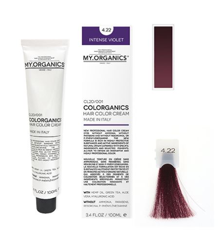 MY.ORGANICS Colorganics barva 100 ml 4.22 Intense Violet