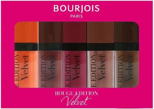 Bourjois Rouge Edition set of liquid lipsticks for women 58 30 Oranginal