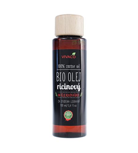 Vivaco Bio ricinový olej cold pressed 100 ml
